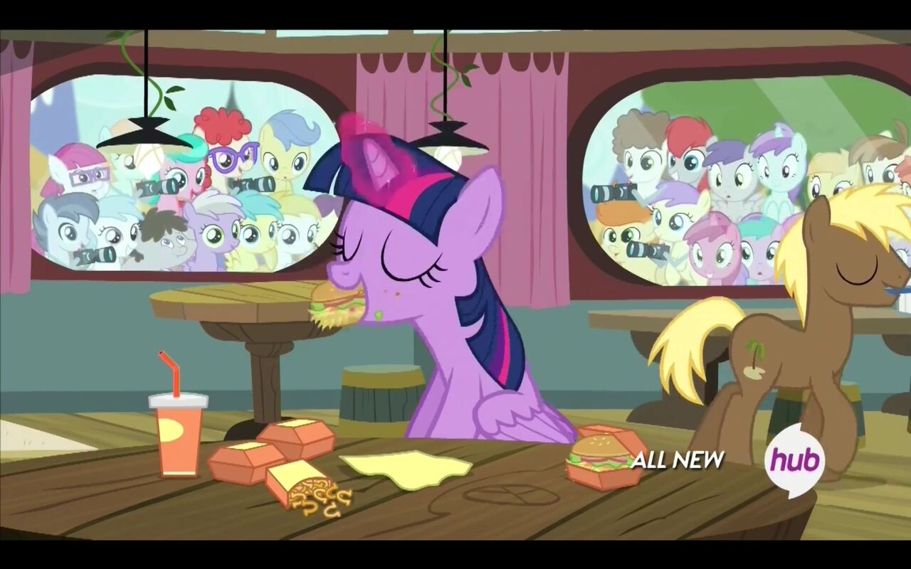 That Pony Sure Loves Burgers page 1 full