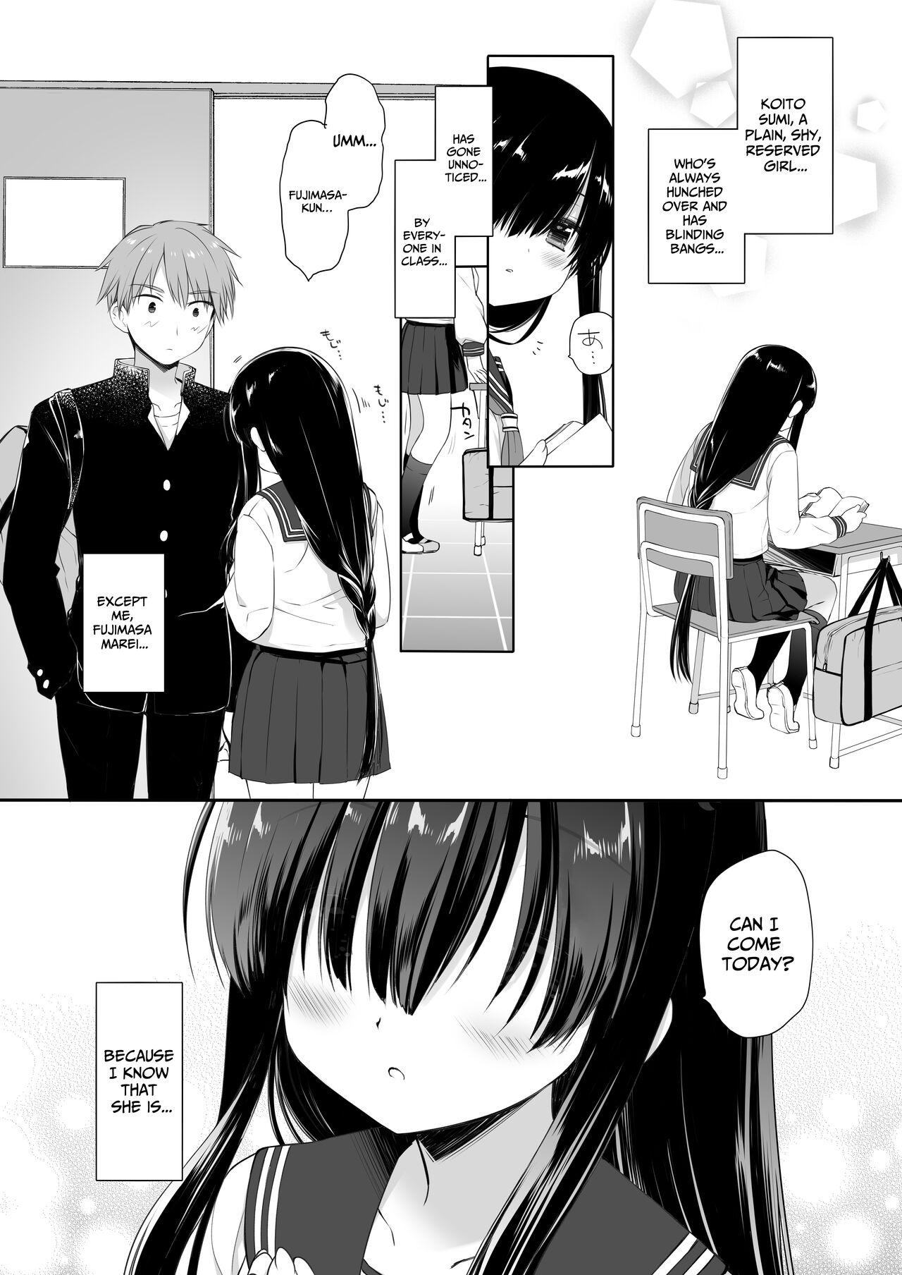 Jimi Bakunyuu Osananajimi no Oppai o 3-Jikan Momi Tsuzuketara Taihen na Koto ni Natta page 2 full