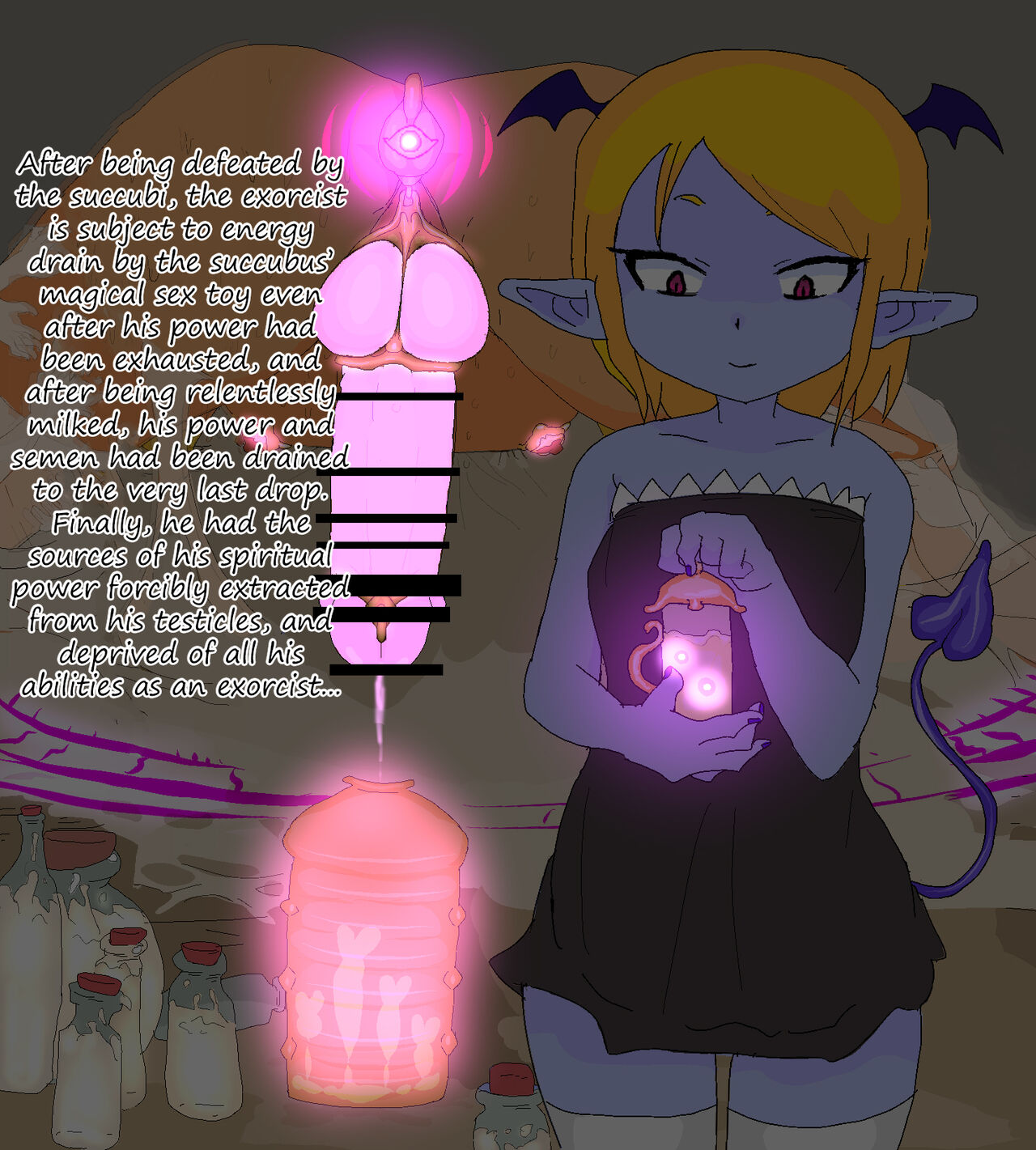 Blue girl 4 ② After milking page 1 full