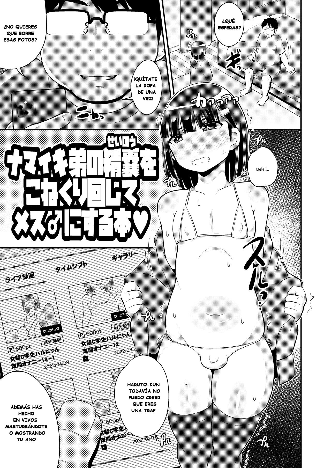 Namaiki Otouto no Seinou o Konekurimawashite Mesu ni Suru Hon | A Book About How I Made My Cocky Little Brother My Bitch By Stirring Up His Prostate page 2 full