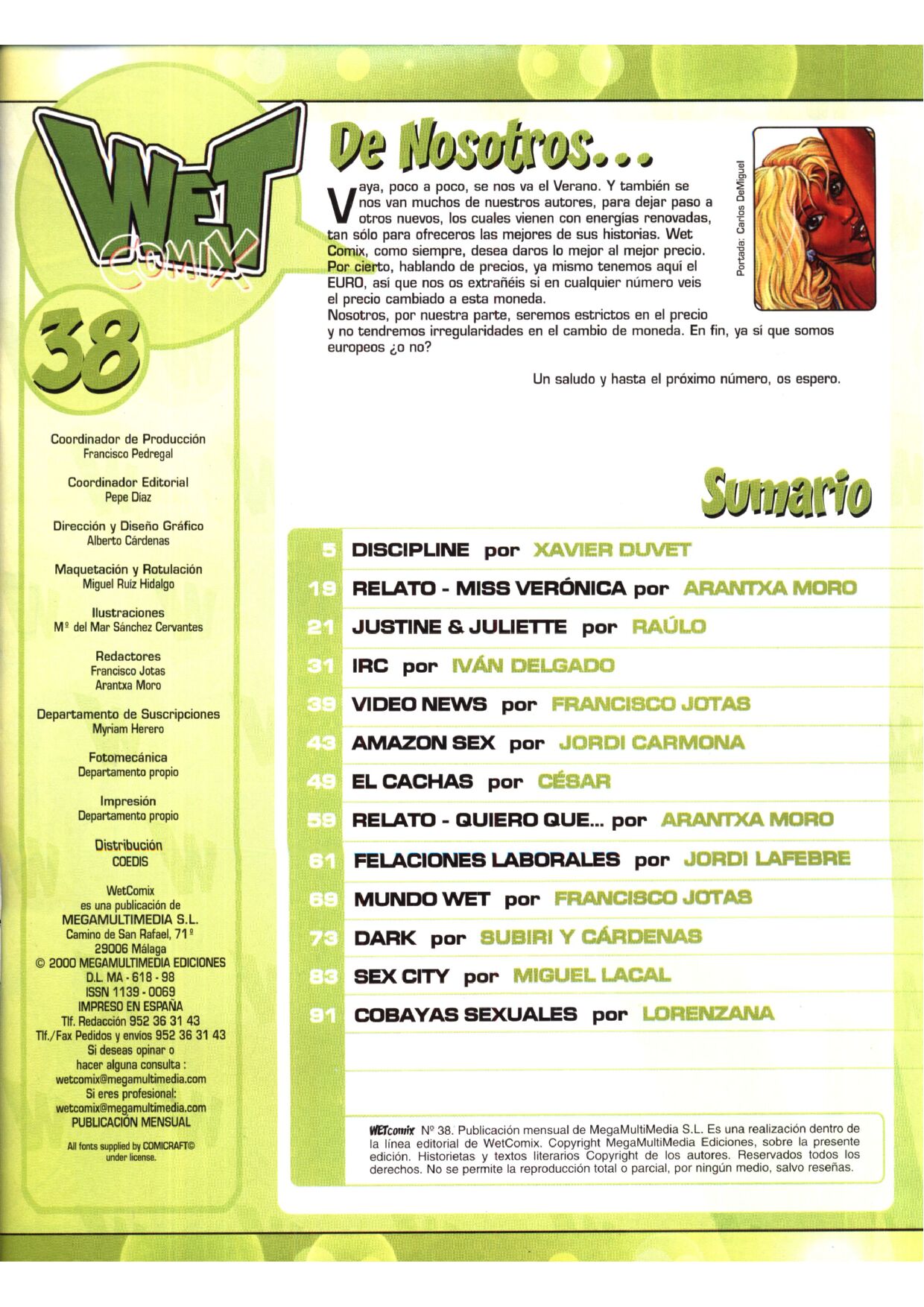 Wet Comix #38 page 3 full