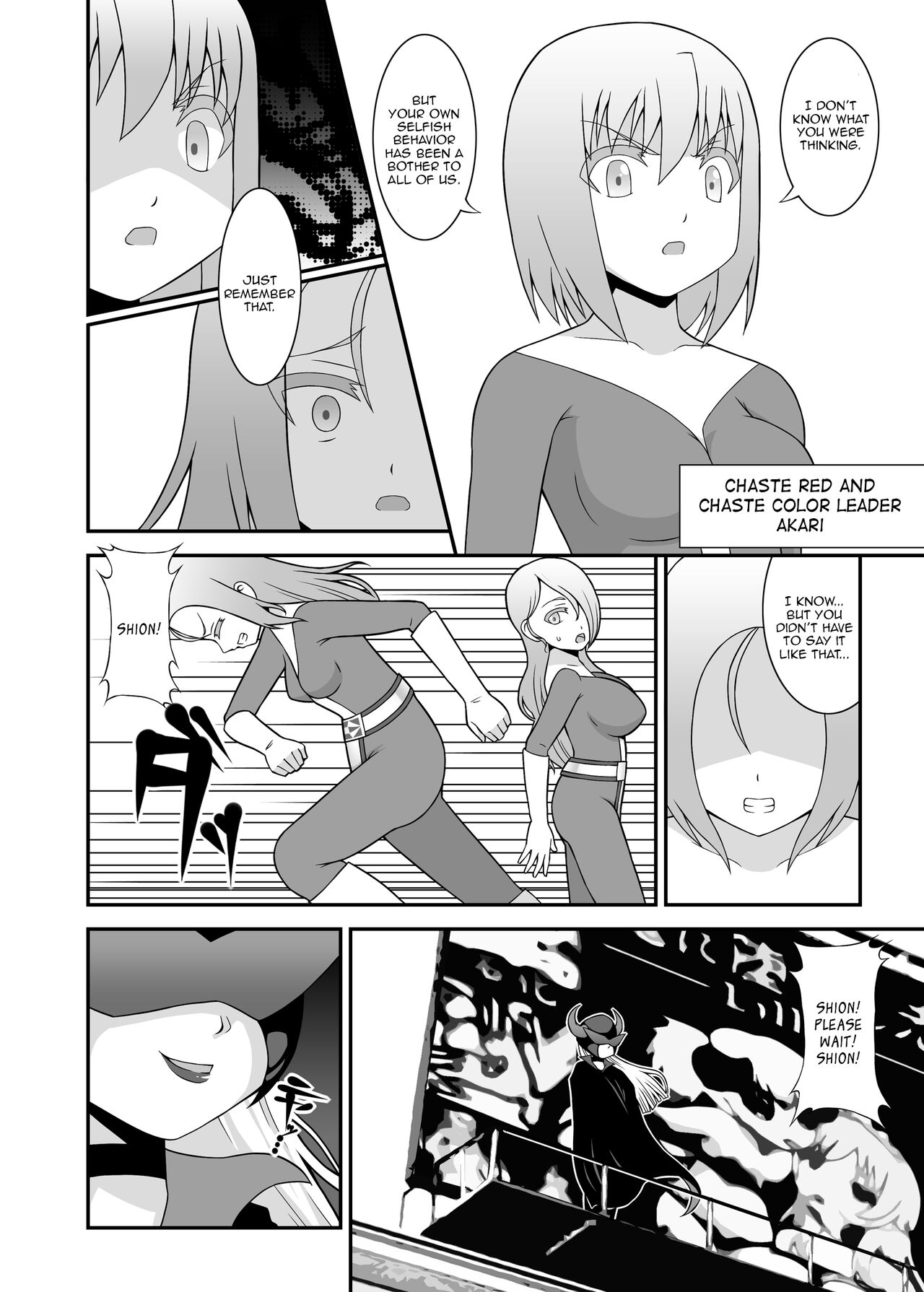 Teisou Sentai Virginal Colors Compilation | Chastity Sentai Chaste Colors Compilation page 7 full