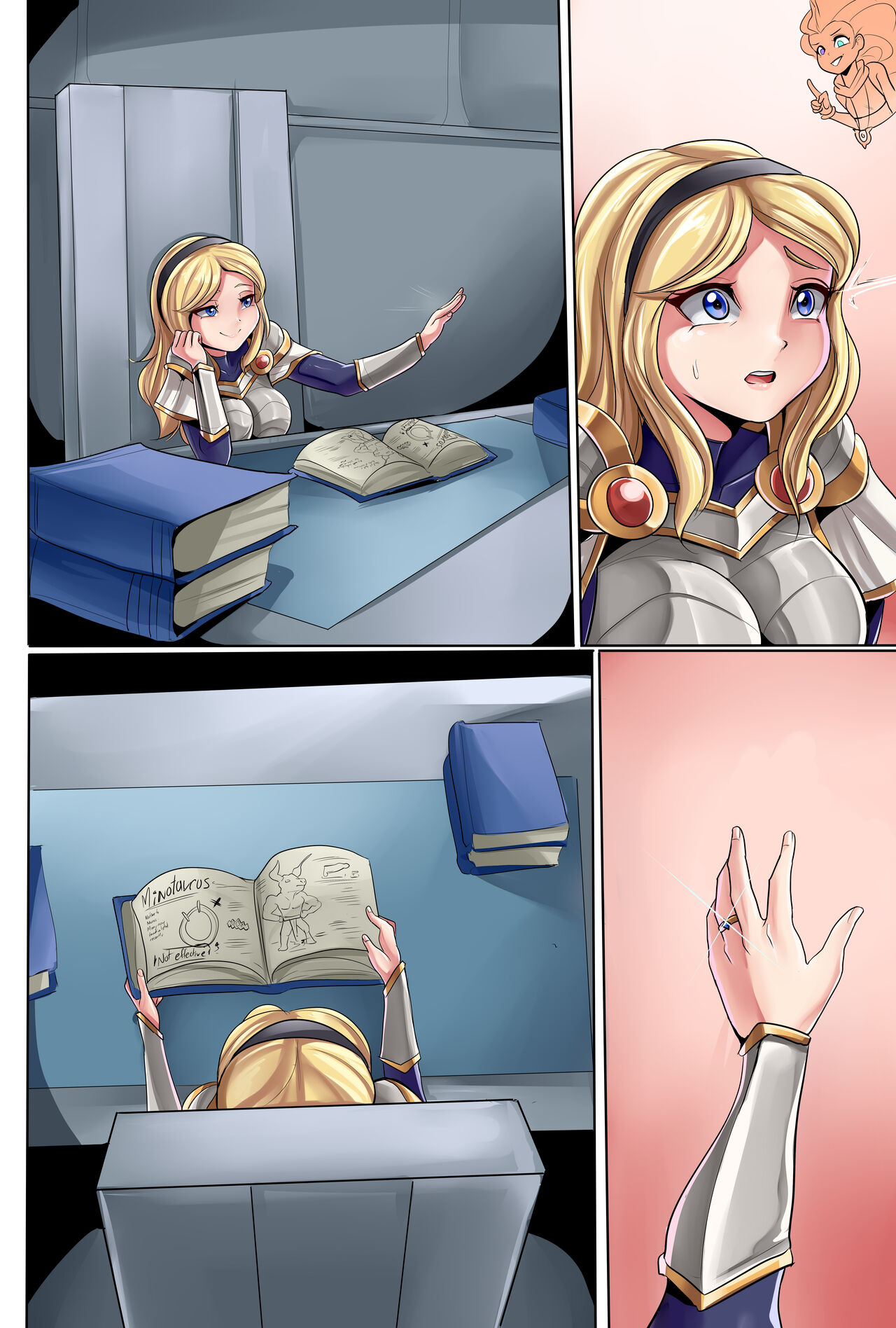Lux & the Minotaur - True Love's Rape page 2 full
