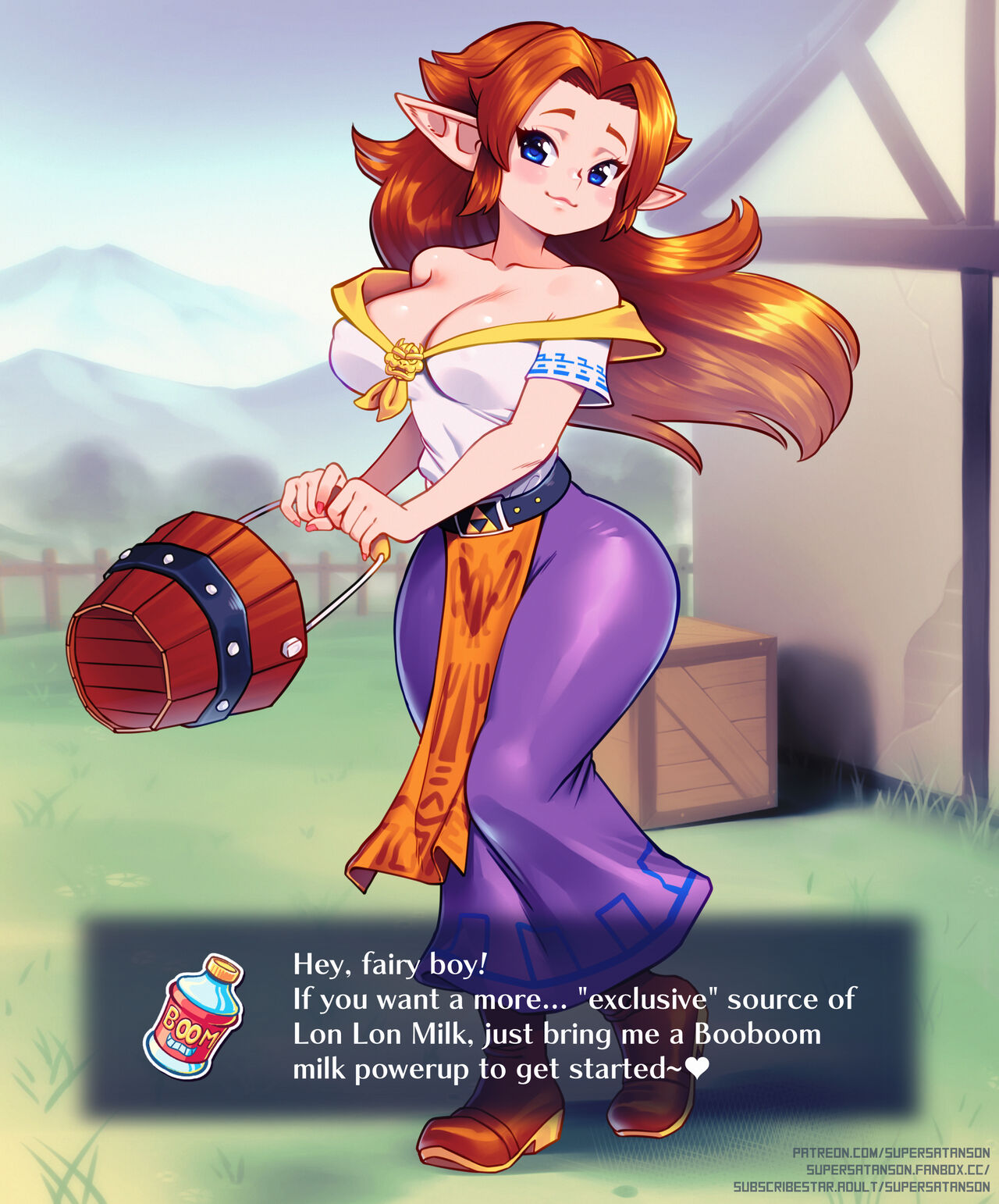 Milking Malon page 1 full