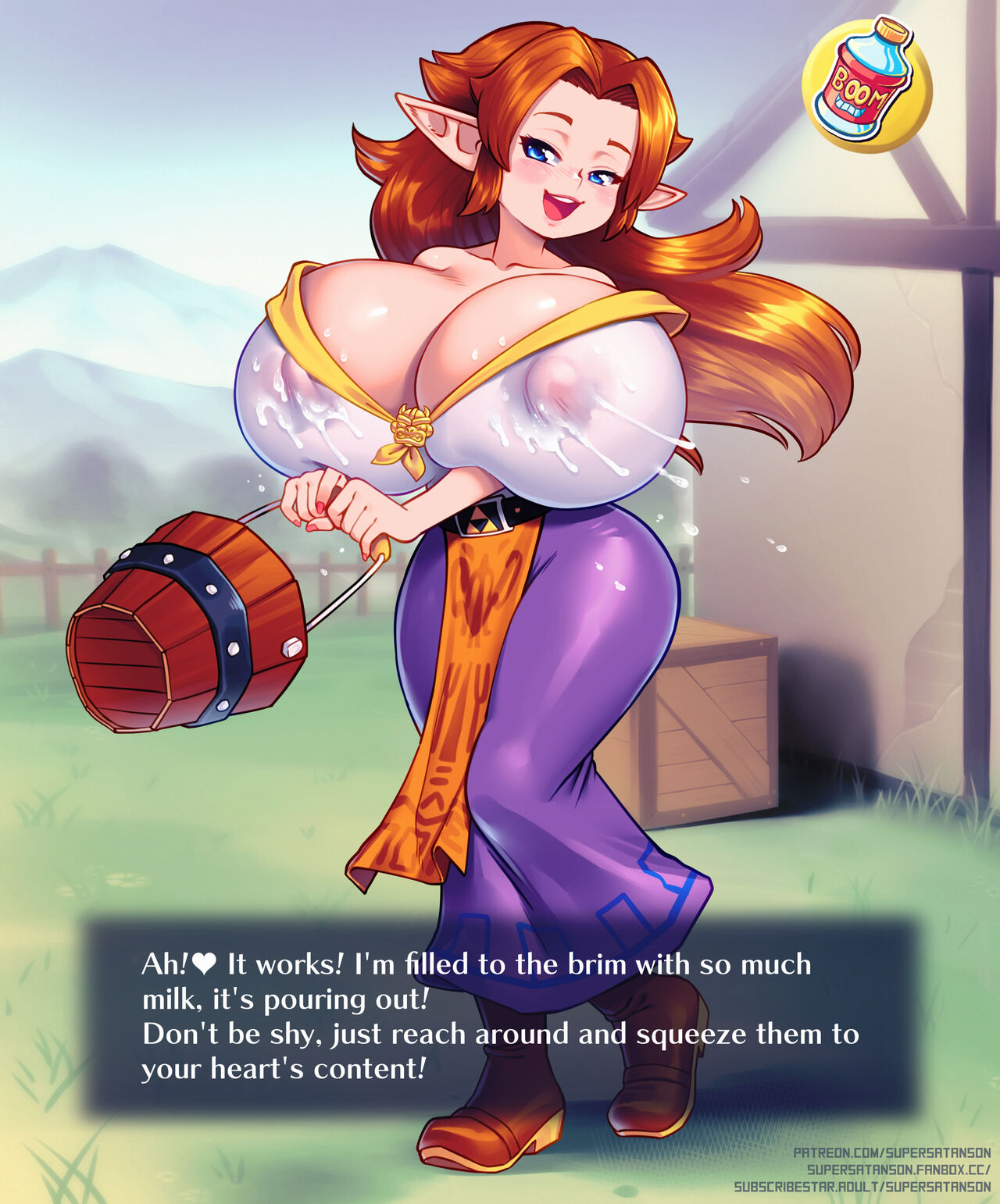 Milking Malon page 2 full
