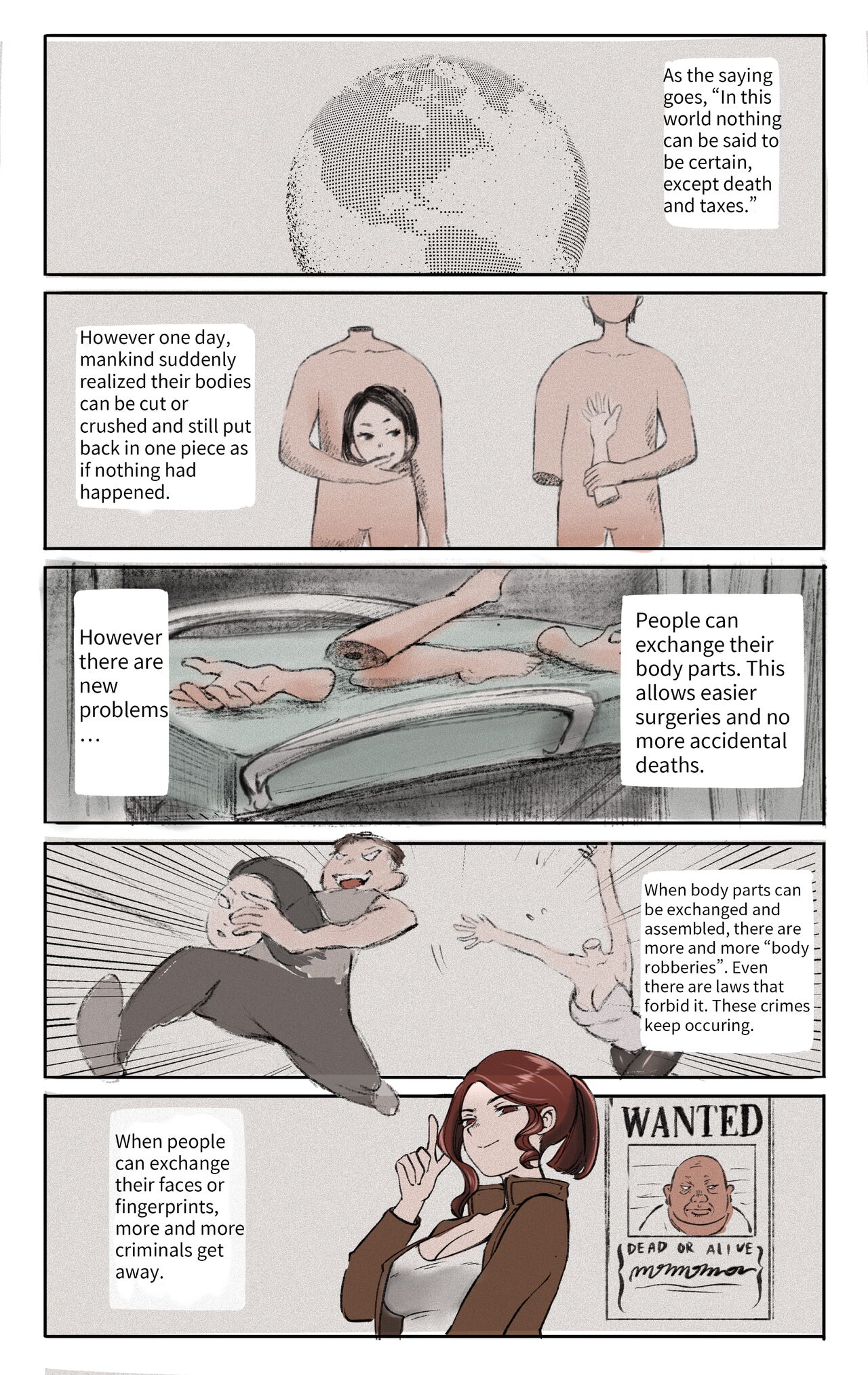 God's Gift Body Swap Game 1-2 page 1 full