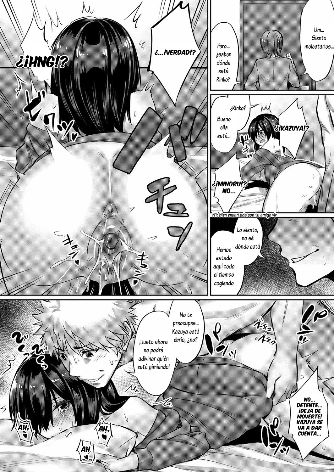 Horoyoi 3P Sex Lesson ~Yuujin Couple Koi no Tehodoki~ | Tipsy Threesome Sex Lesson ~Romance Training with a Friendly Couple~ page 6 full