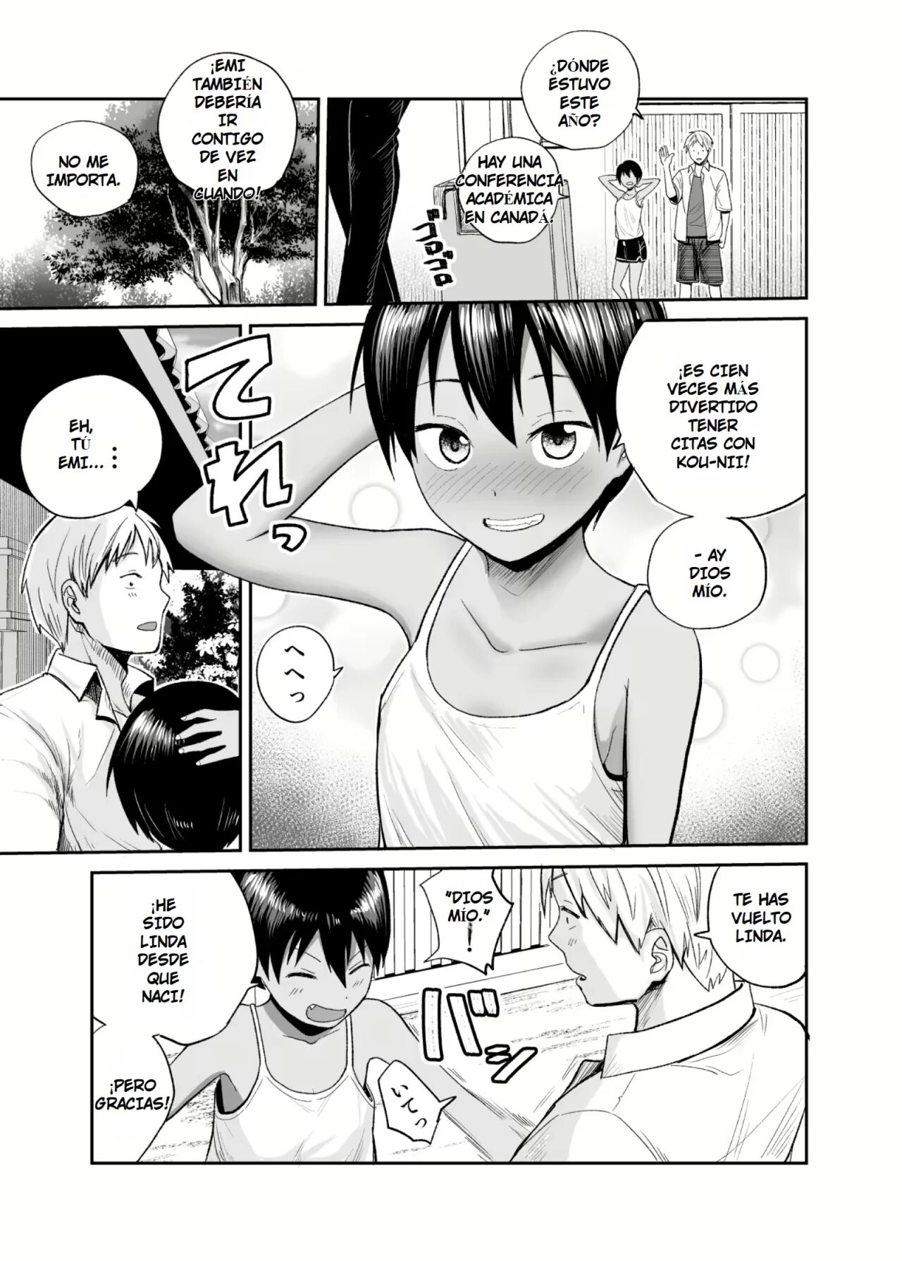 Natsu no Shizuku ~Kasshoku no Itoko to 1-Shuukan~ |  Summer Drops ~Una Semana Con la Prima Morena de mi Amiga de la Infancia - 01: Hábitos~ page 5 full