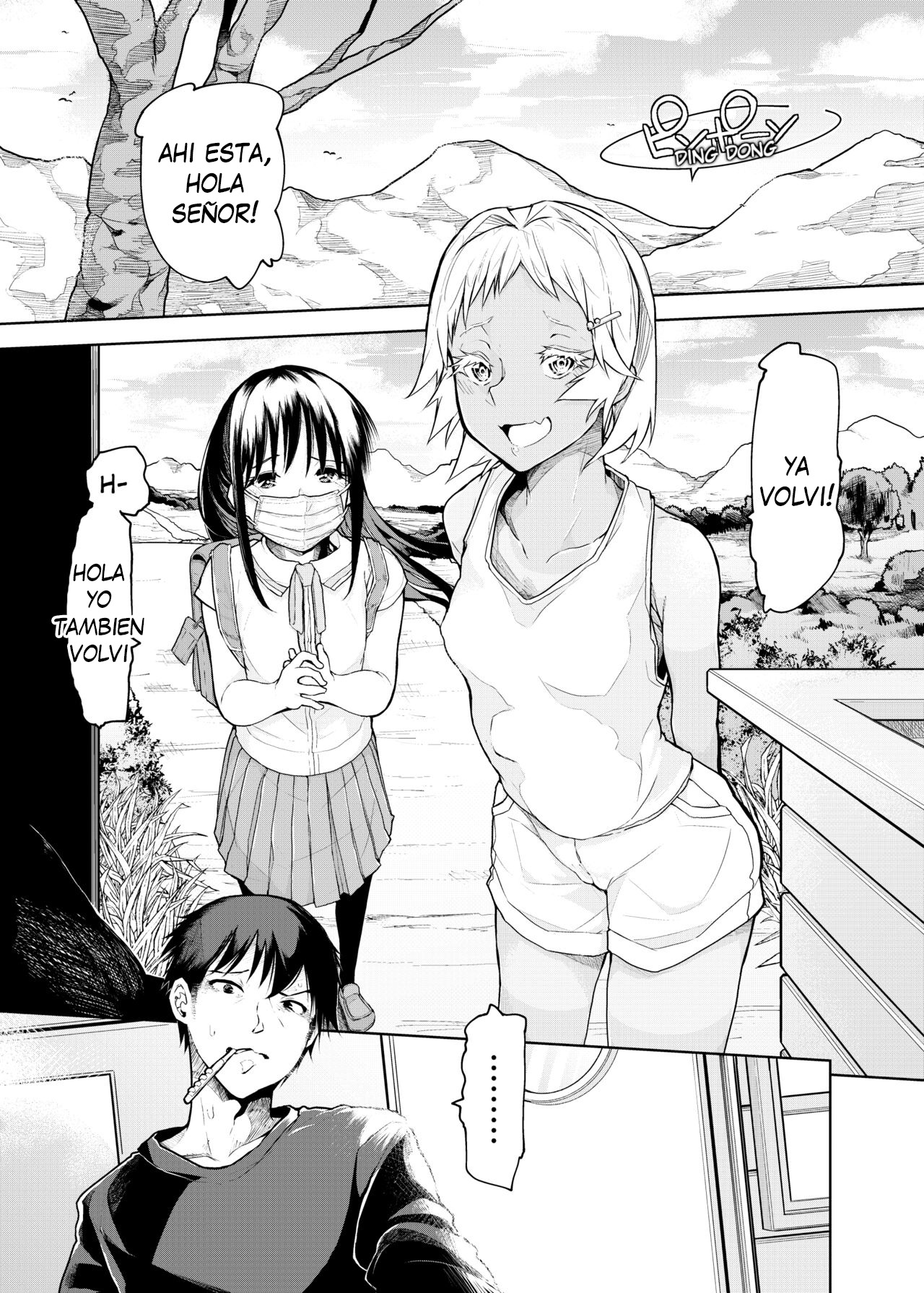 Buenryo na Mesugaki wo Enryonaku! | ¡Estas Pequeñas Zorras no se Reprimen, Asi que Yo Tampoco! page 3 full