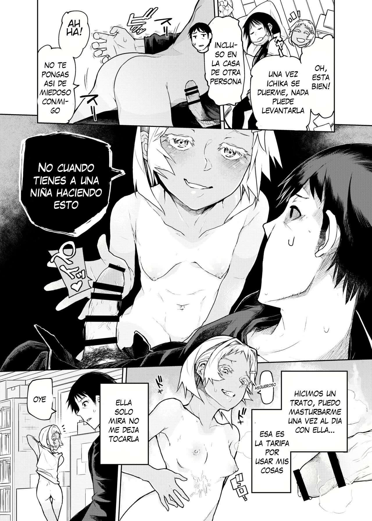 Buenryo na Mesugaki wo Enryonaku! | ¡Estas Pequeñas Zorras no se Reprimen, Asi que Yo Tampoco! page 7 full
