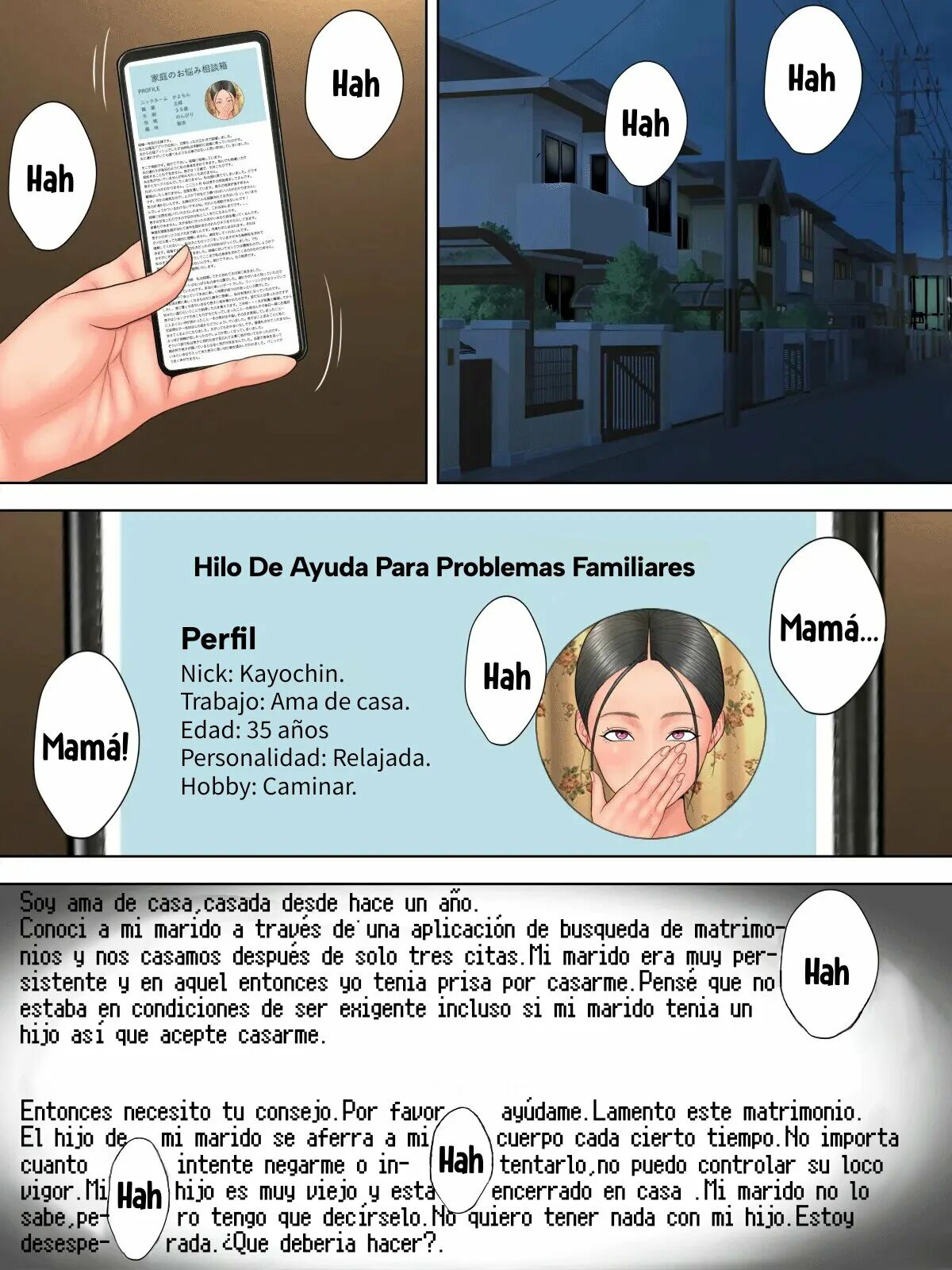 Otto no tsurego ni, komattemasu. | Problemas Con El Hijo De Mi Marido page 2 full