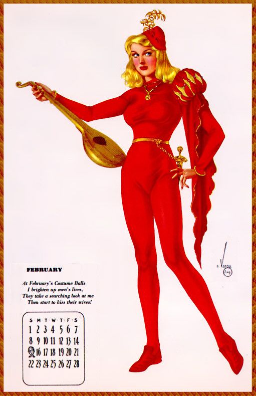 Pin-Up Calendars page 2 full