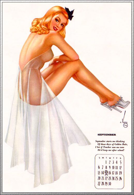 Pin-Up Calendars page 9 full