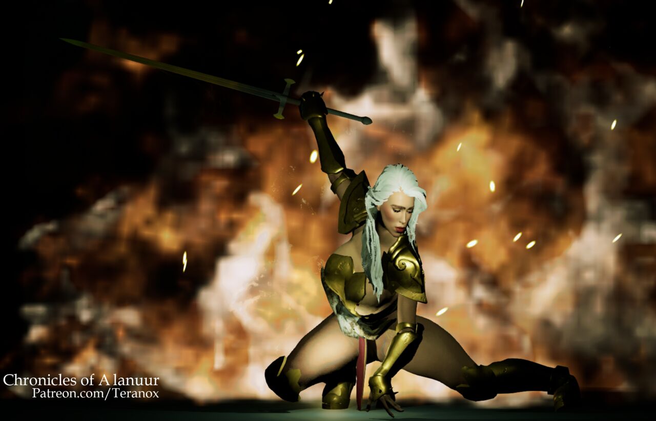 Hot Female Warrior: Chronicles of Alanuur Game. Teranox page 2 full