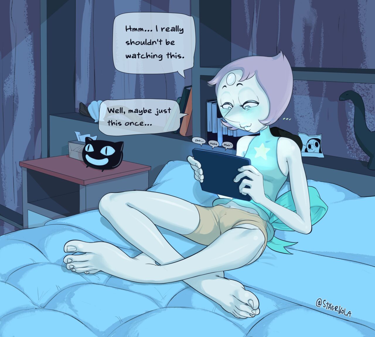 Pearl Autofootjob Commission page 1 full