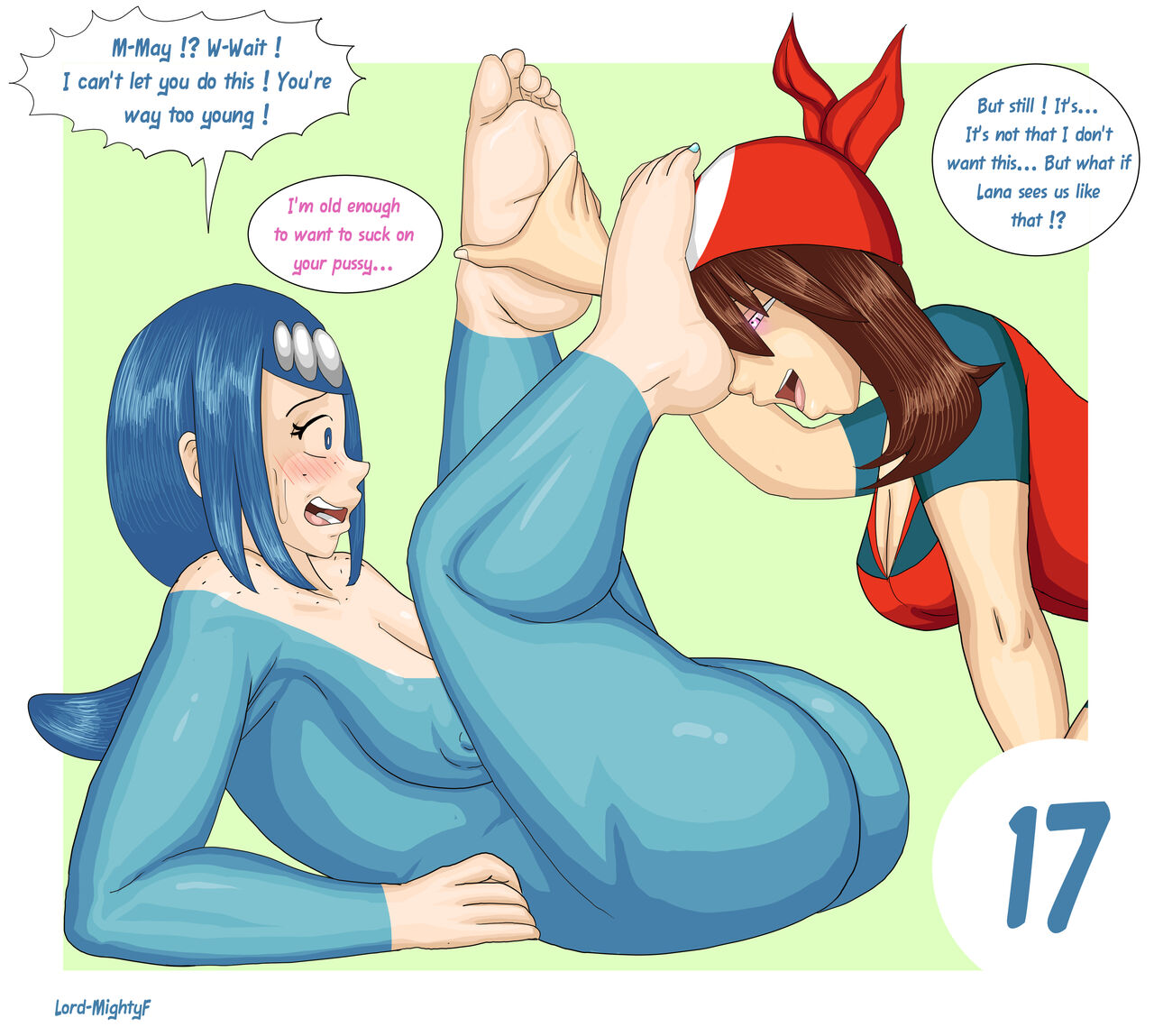 May and lana’s Mother page 9 full