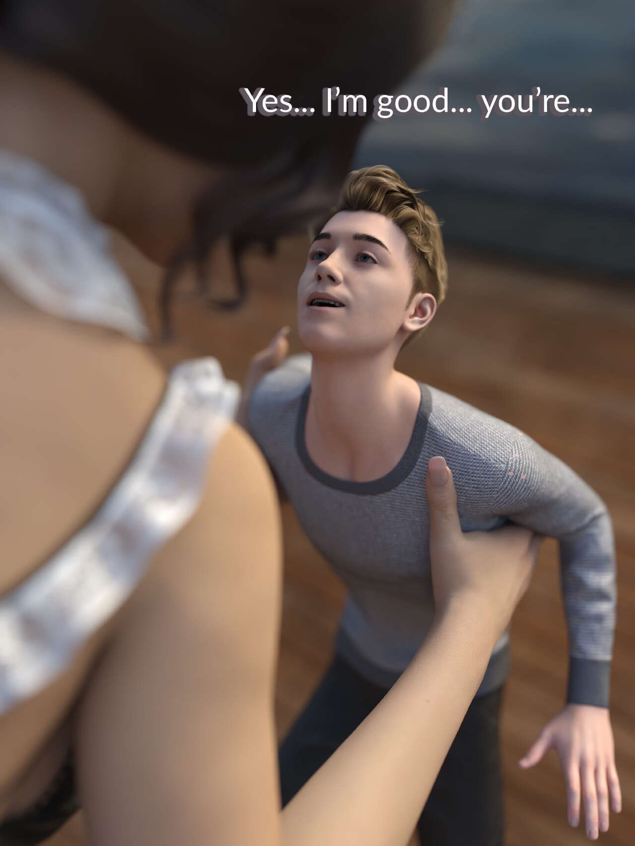 EMK3D - Me and My Giantess Maid 1 page 10 full