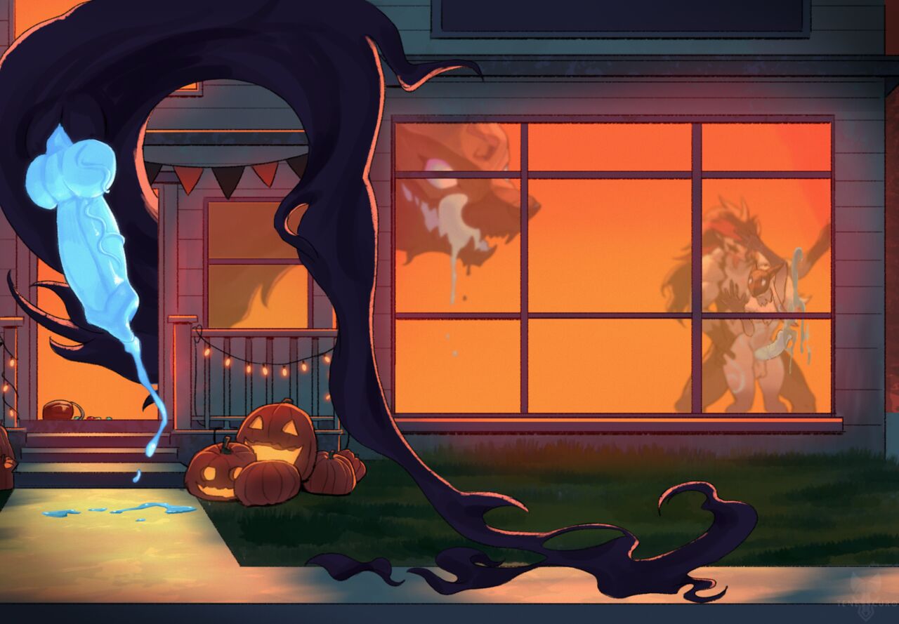 Halloween Night Spent with the Reaper page 4 full