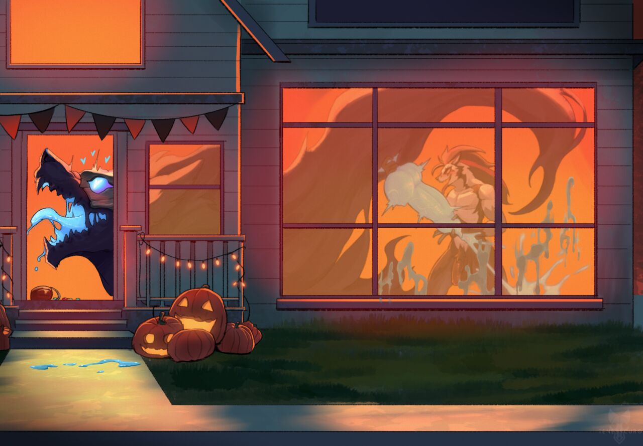Halloween Night Spent with the Reaper page 5 full