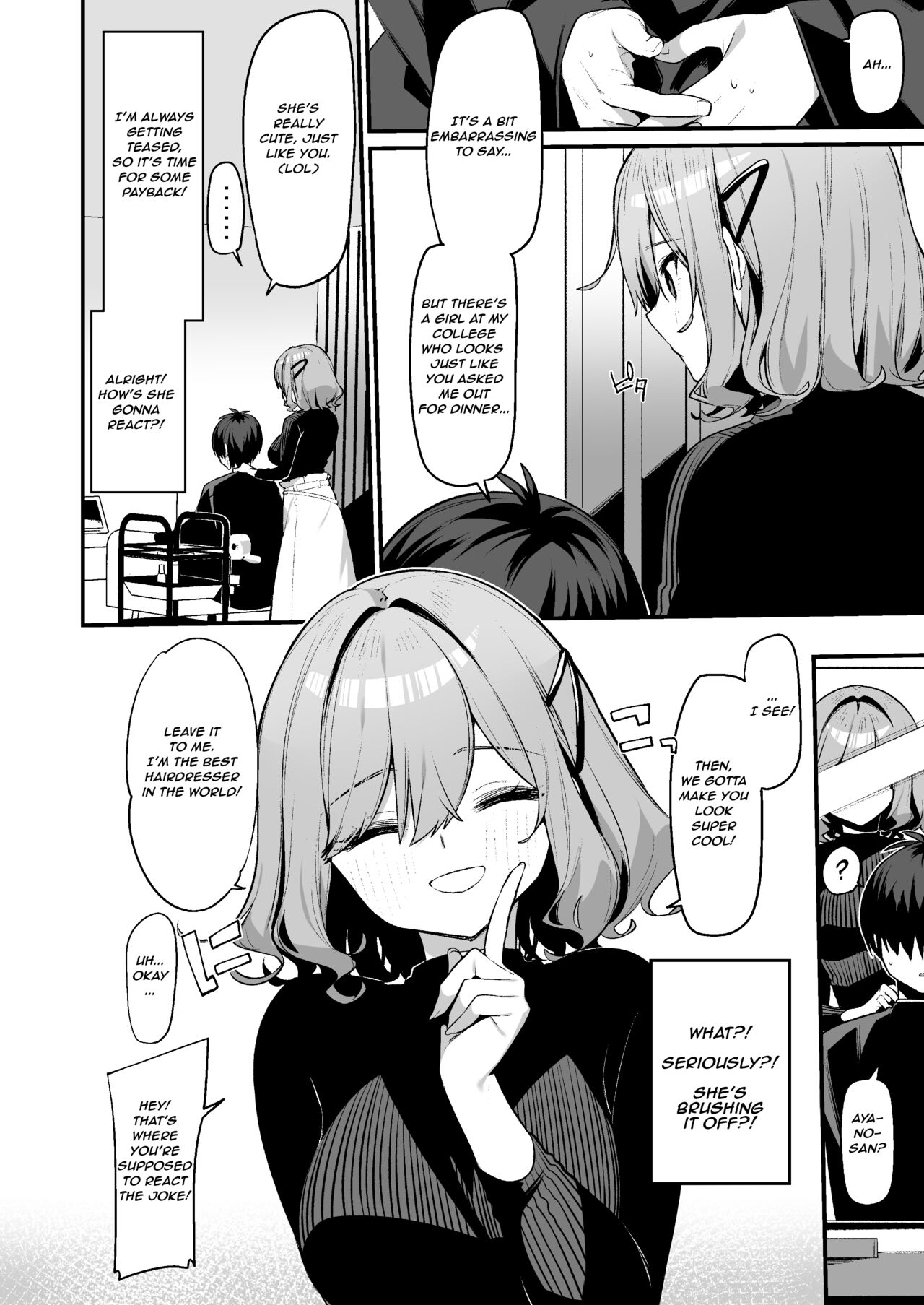 Biyoushi-san wa Boku Shimei? | Did You Choose Me as Your Hairdresser? page 3 full