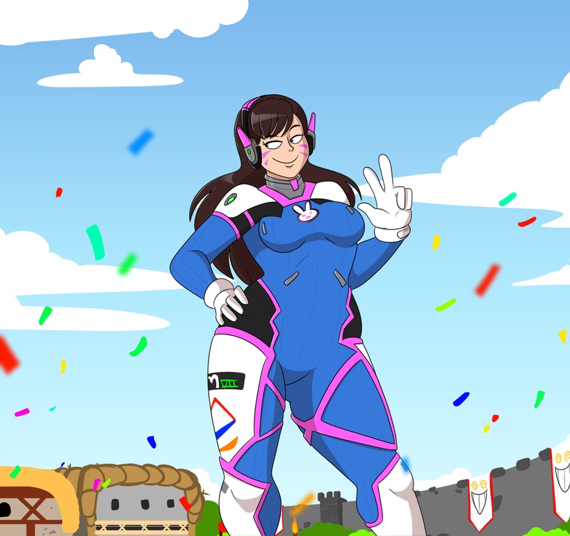 Comfy Chair - D. Va page 1 full