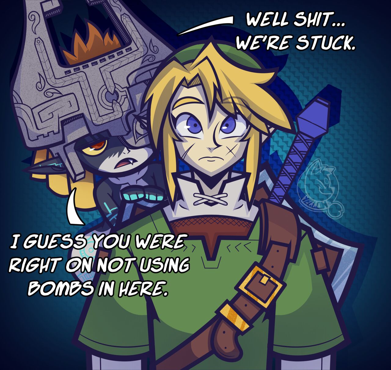 Trapped In A Cave page 1 full