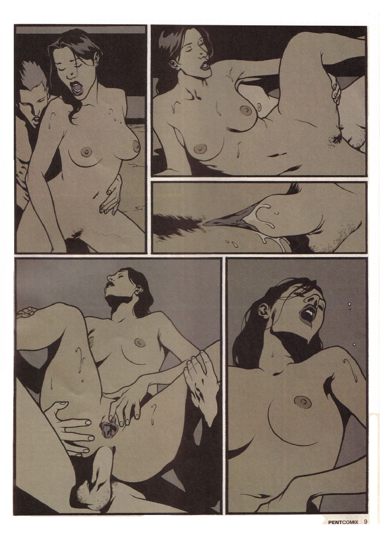 Penthouse Comix #45 page 9 full