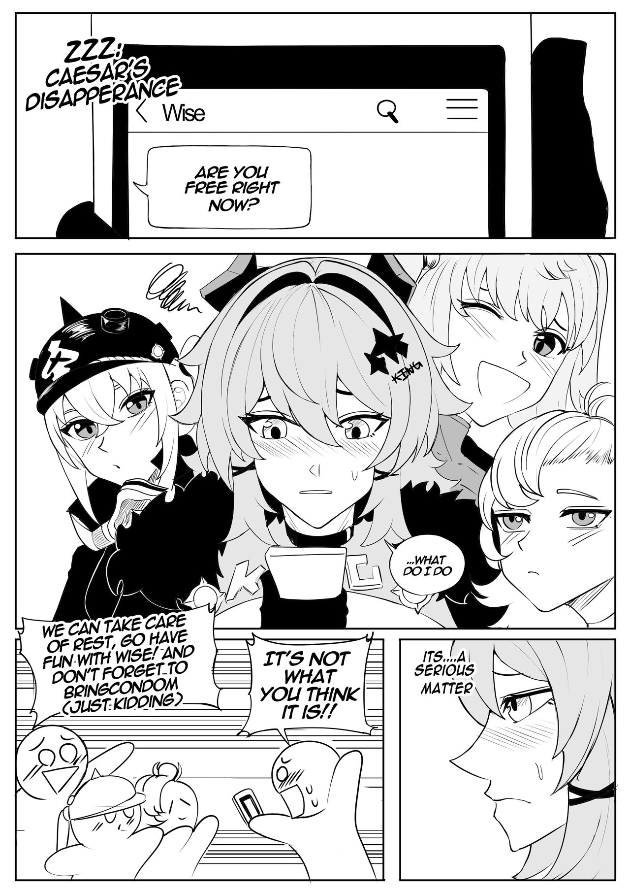 Caesar's Disapperance page 1 full