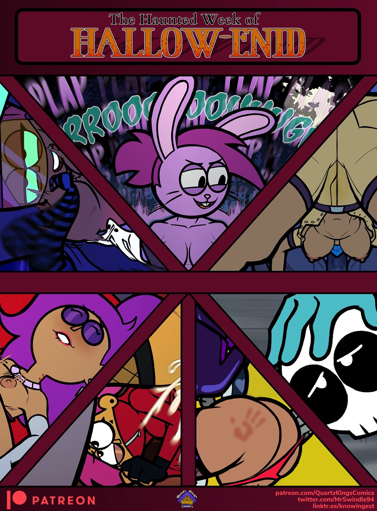 Haunted Week of Hallow-Enid page 1 full