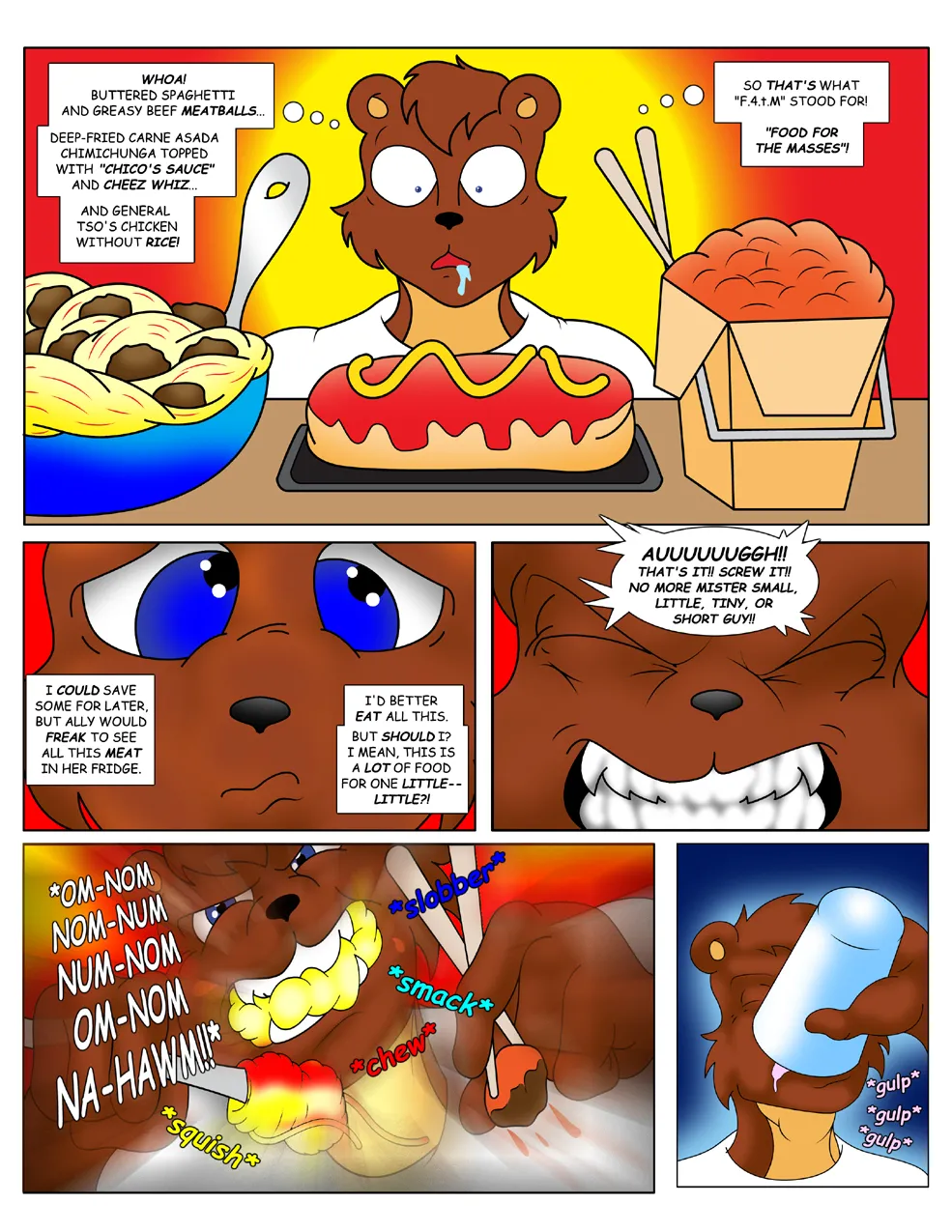 Teddy's "Short" Story page 8 full