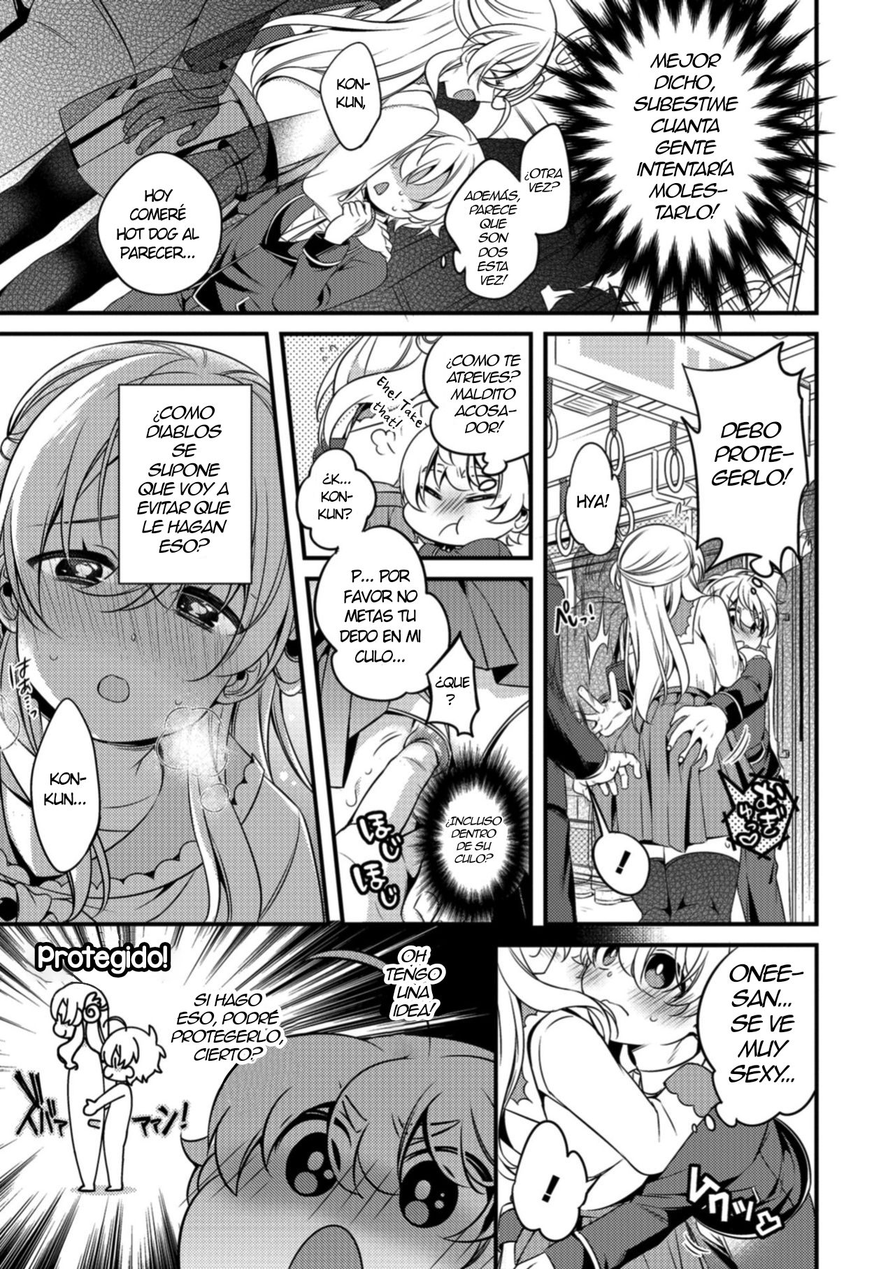Boku to Onee-san no Chikan Boushi Daisakusen page 3 full