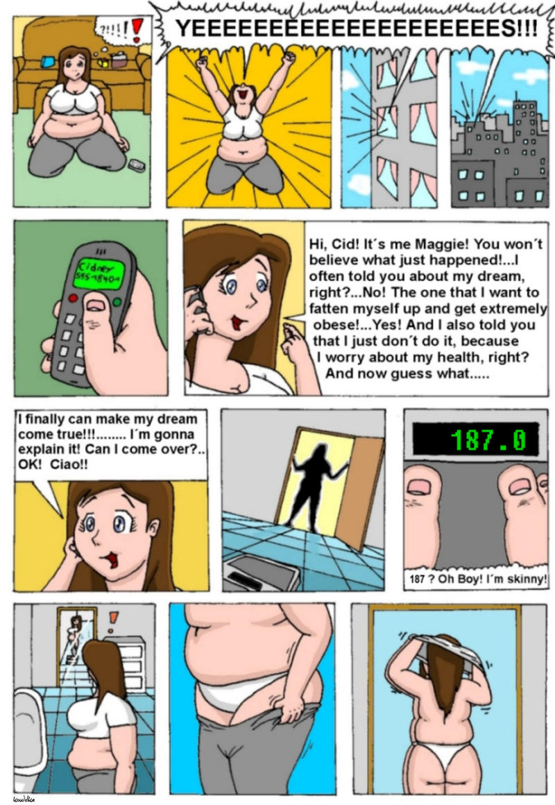 Maggie's fattening story page 3 full