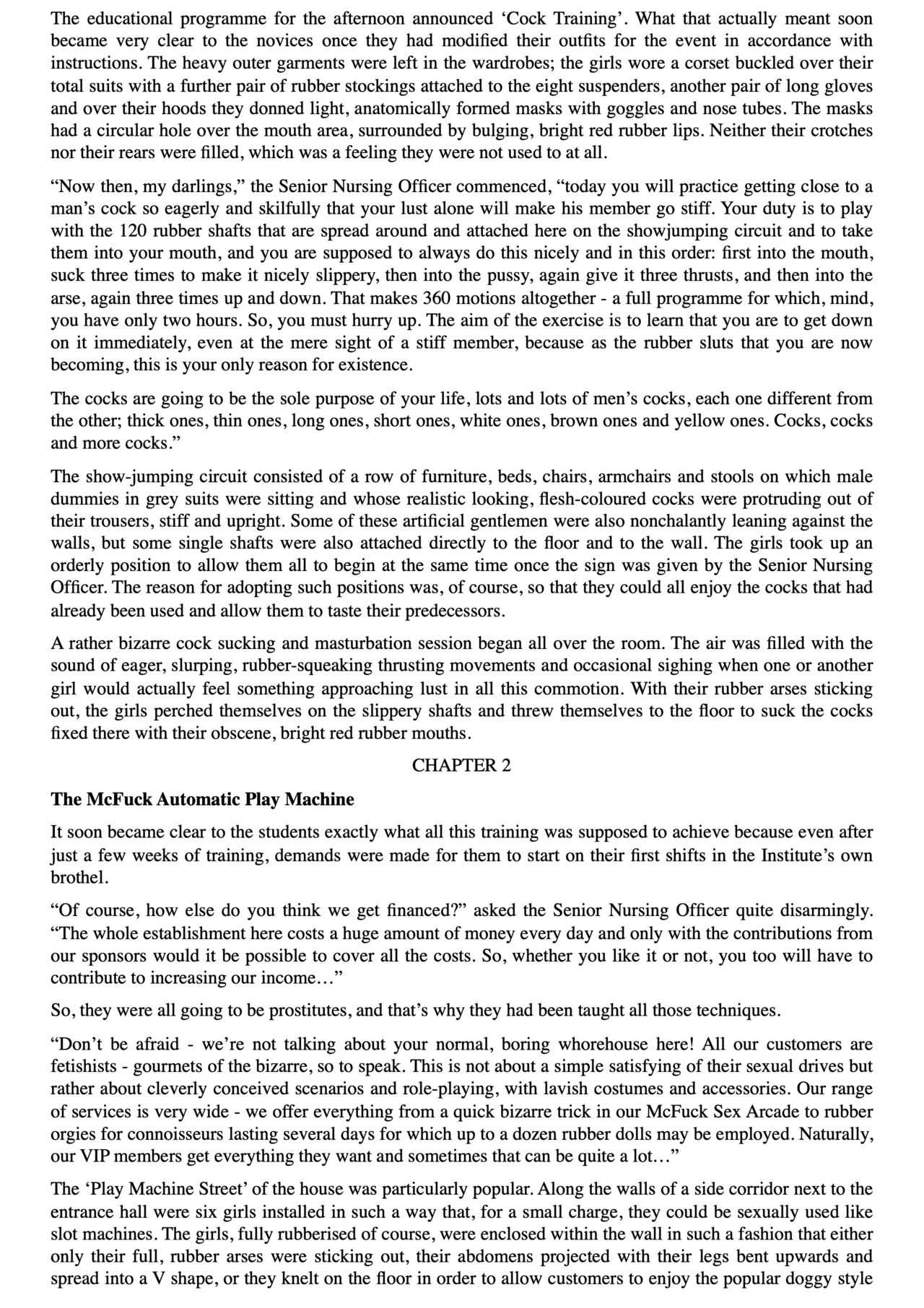 Simon Benson's Further Stories from the Rubber Institute page 8 full