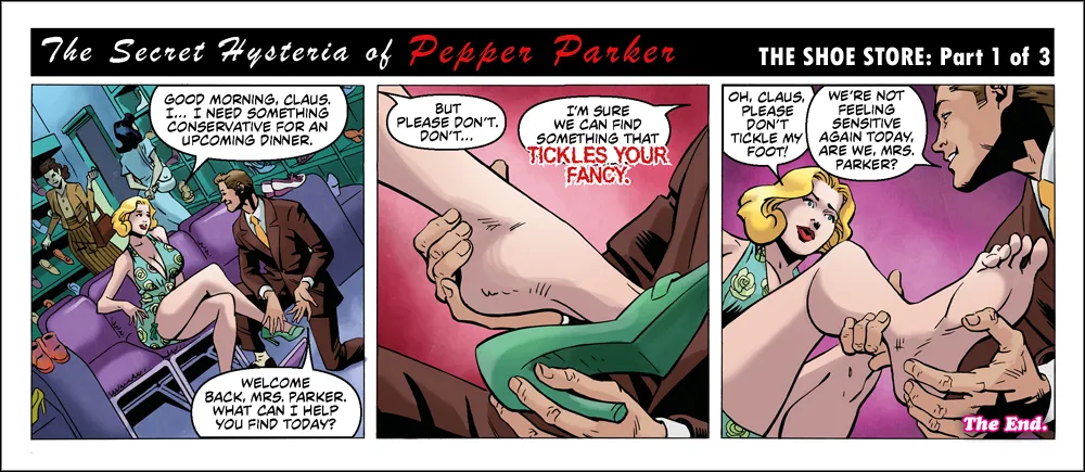 Bandito - Pepper Parker - 3 Panel Comic page 1 full
