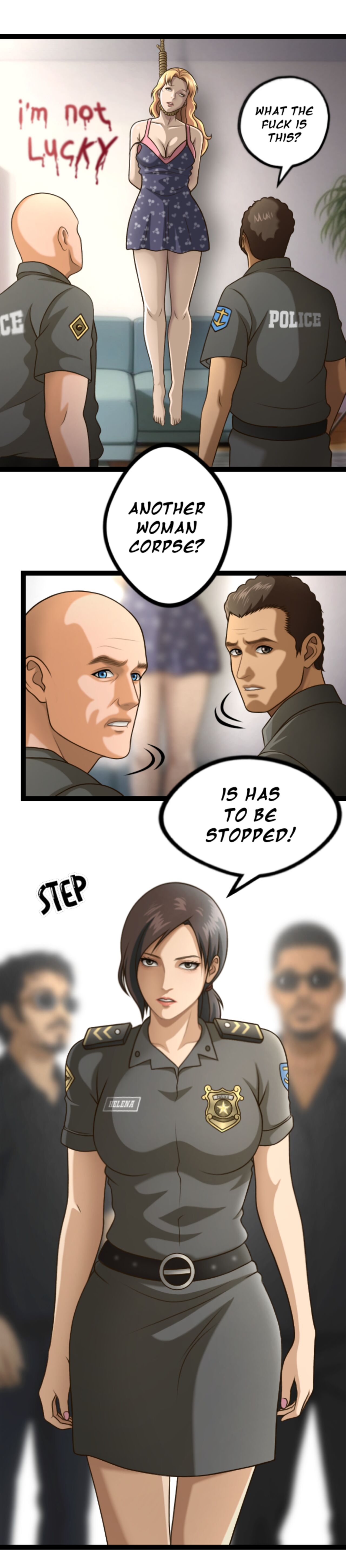 I'M NOT LUCKY COMICS EPISODE 1 - NECROPHILIA COMICS - page 2 full