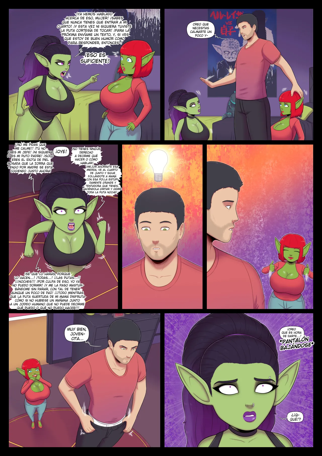 Goblin'd Da Family page 8 full