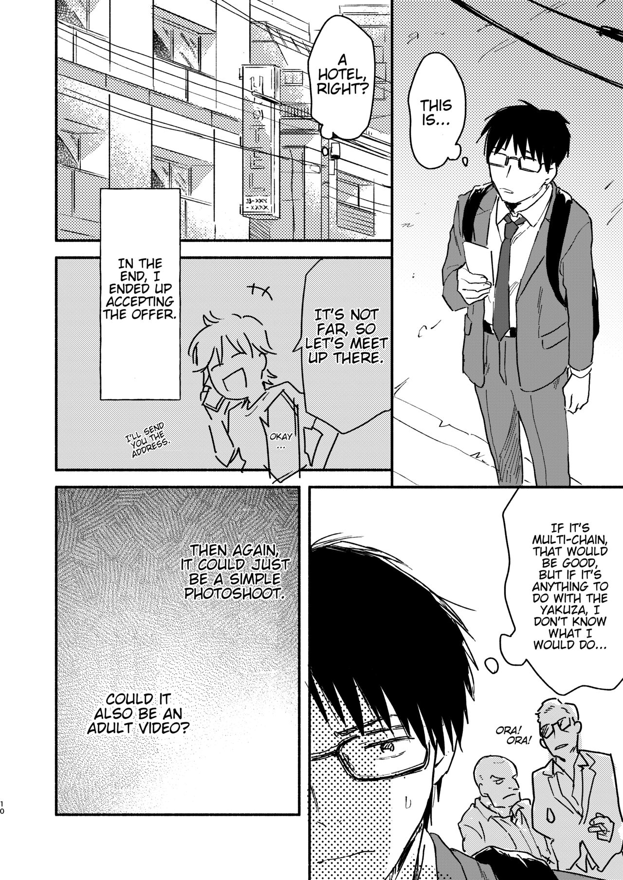 Nonke Ryman ni Sharei o Chiratsukasete xx Shite Moratta | Having Sex With the Straight Salaryman by Dangling a Reward for Him page 10 full