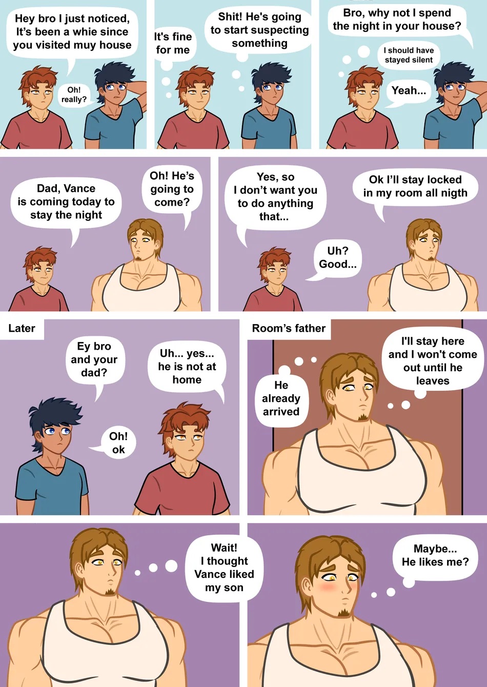 Meeting my friend’s dad – Chapter 1-4 page 8 full