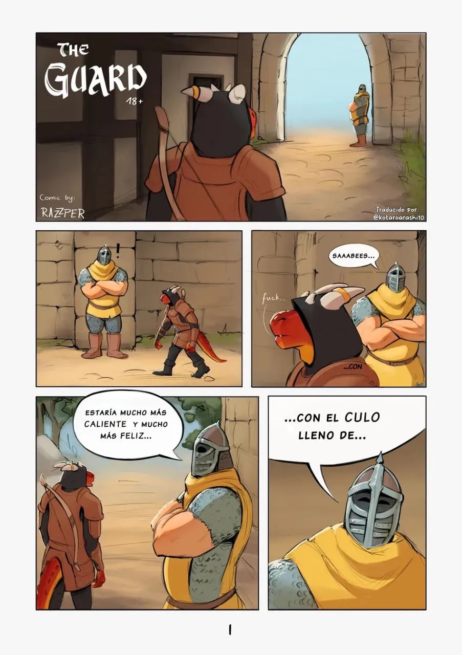 The guard page 1 full