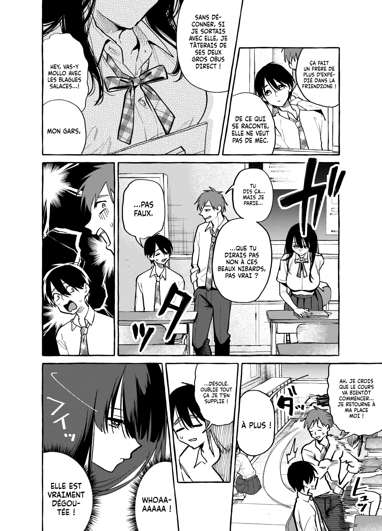 Tonari no Seki no Mamiya-san - Mamiya shows off her boobs. page 4 full