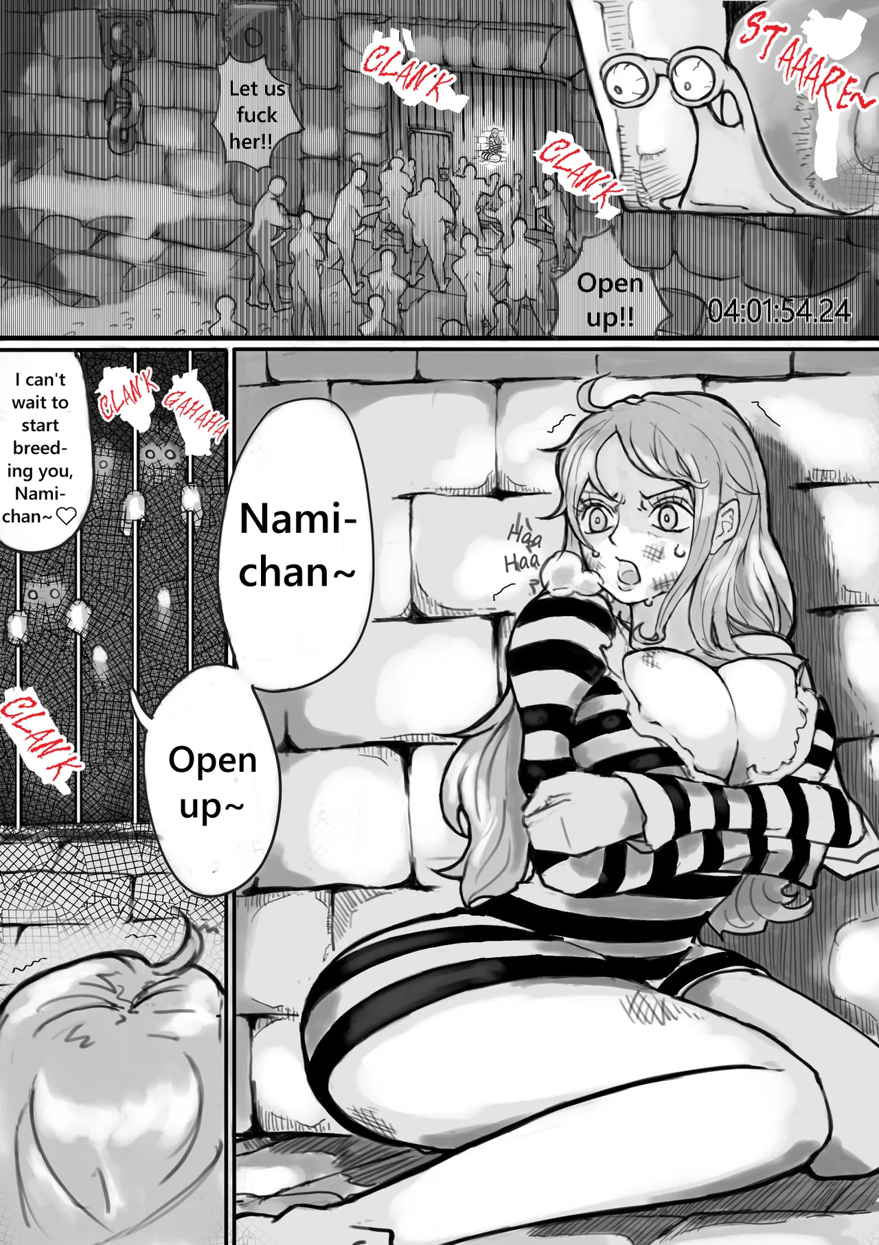 Nami "Impel Down Prison" page 4 full