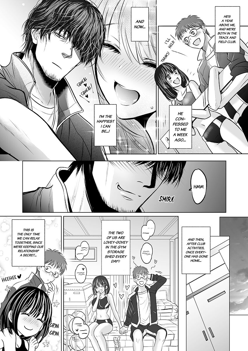 Kareshi no Menomaede… Haitteru!? ~Zetsurin Coach no Namahame Zecchou Shidou~ 1-5 | Fucked in Front of My Boyfriend! Bareback Orgasm Drills With My Coach 1-5 page 6 full