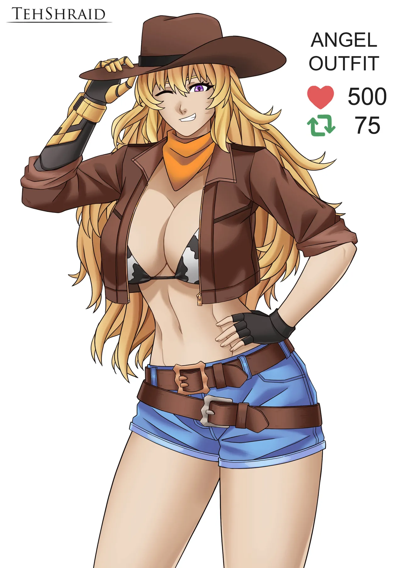 RWBY Yang Cosplay Game page 8 full