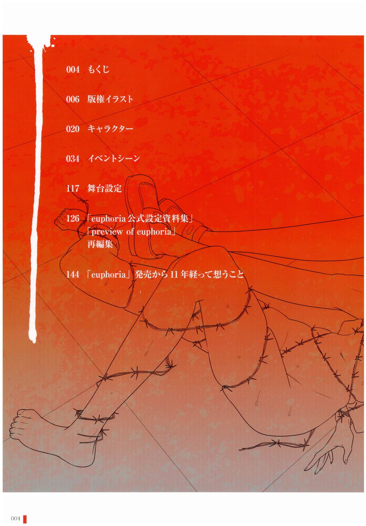 Euphoria Visual Fan Book page 5 full