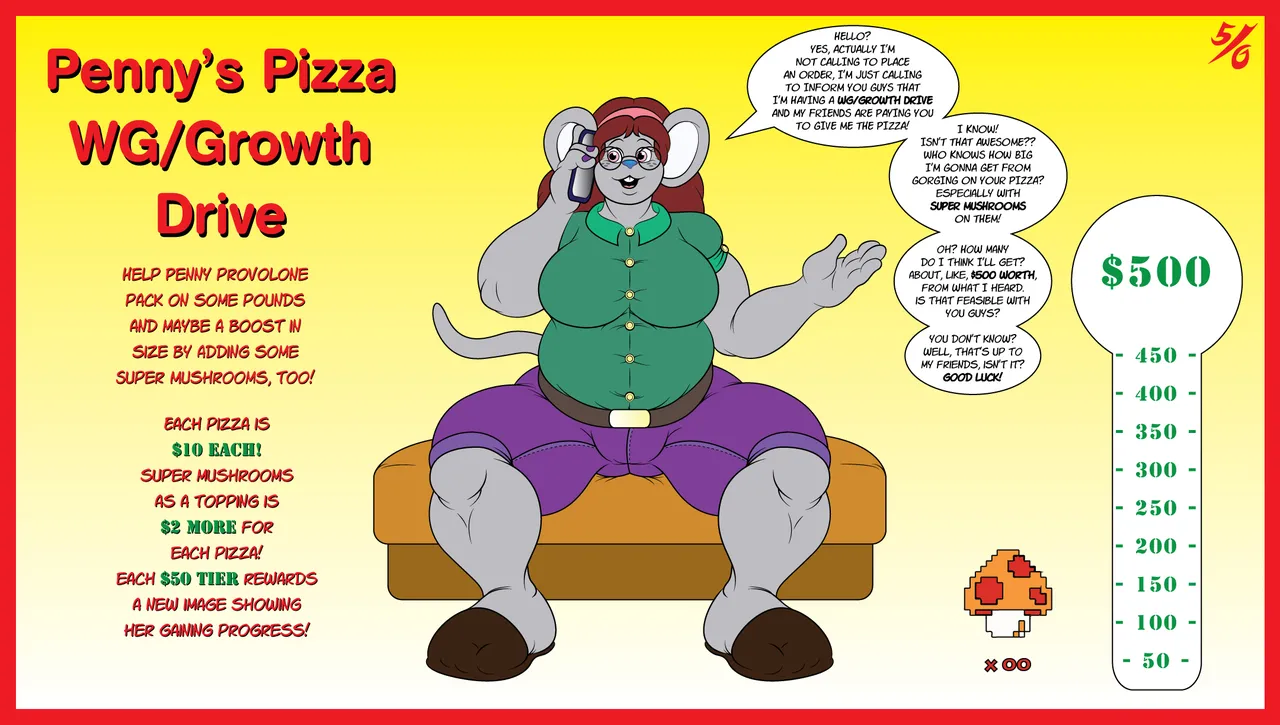 Penny Provolone's Pizza WG/Growth Drive page 1 full