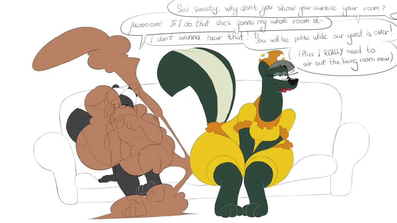 El Brapitto - Skunk Aunt Comes to Vist Chp.1 & 2 page 4 full