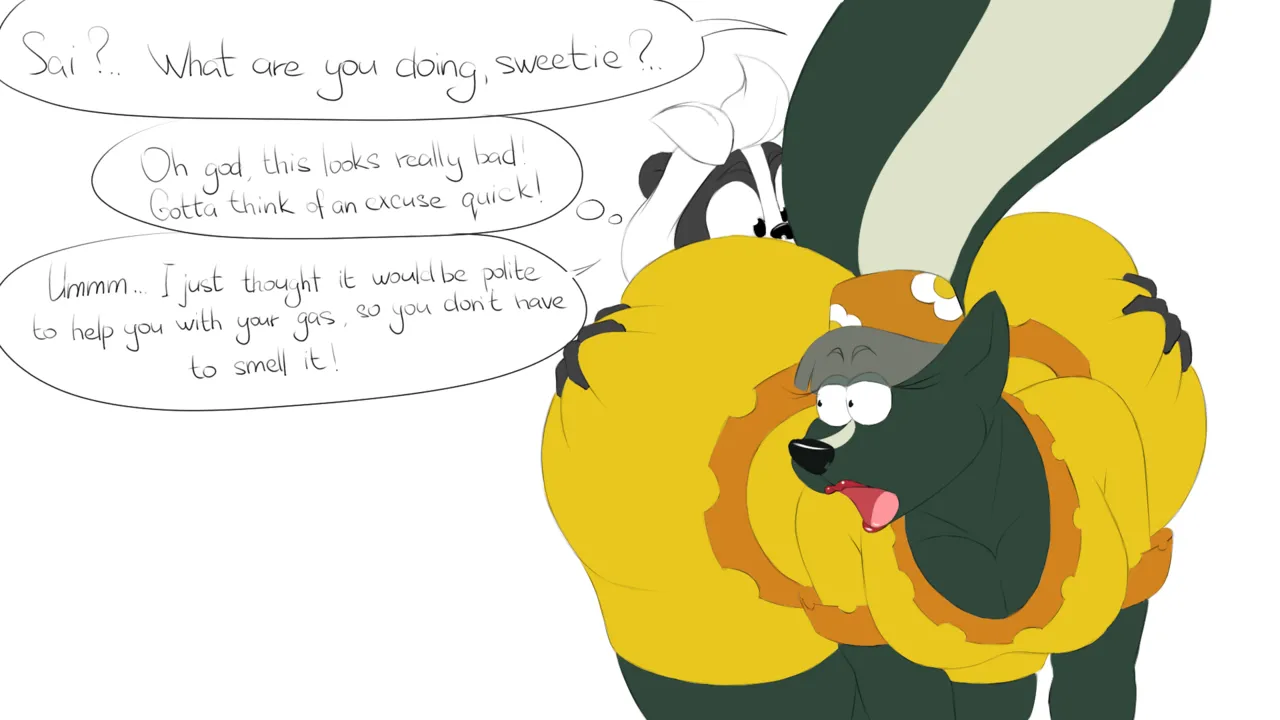 El Brapitto - Skunk Aunt Comes to Vist Chp.1 & 2 page 9 full