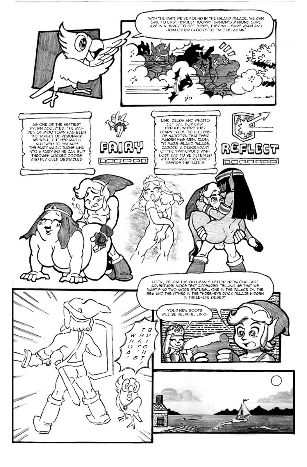 The Legend of Zelda II: The Naughty Adventure of Link page 6 full
