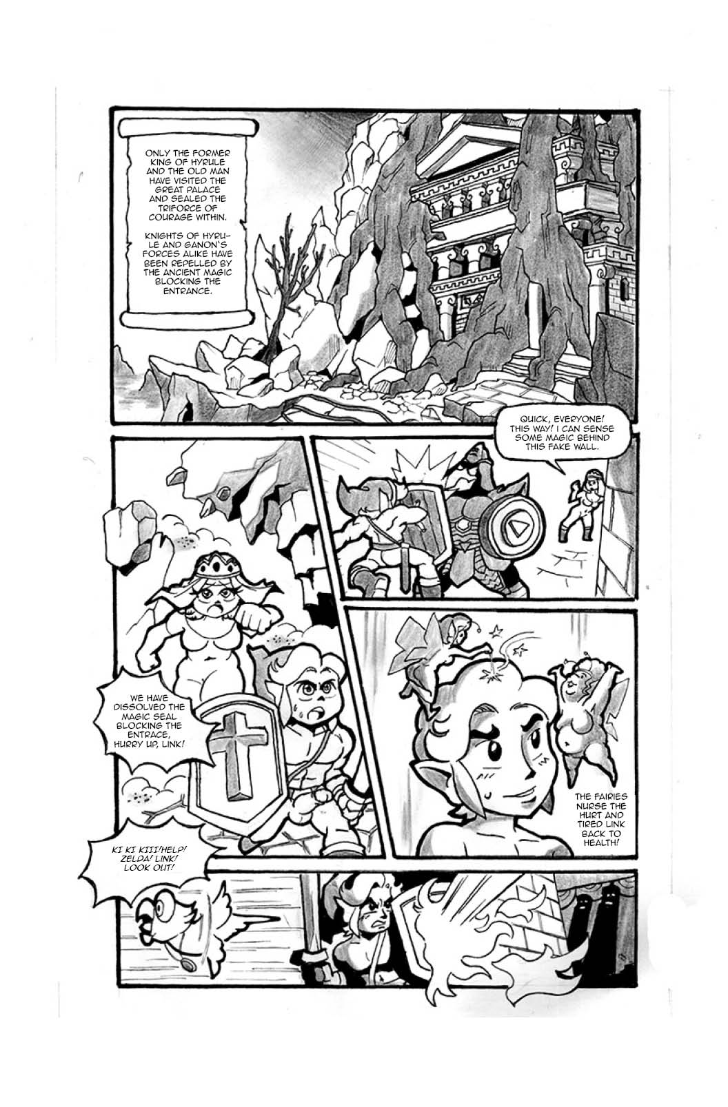 The Legend of Zelda II: The Naughty Adventure of Link page 8 full