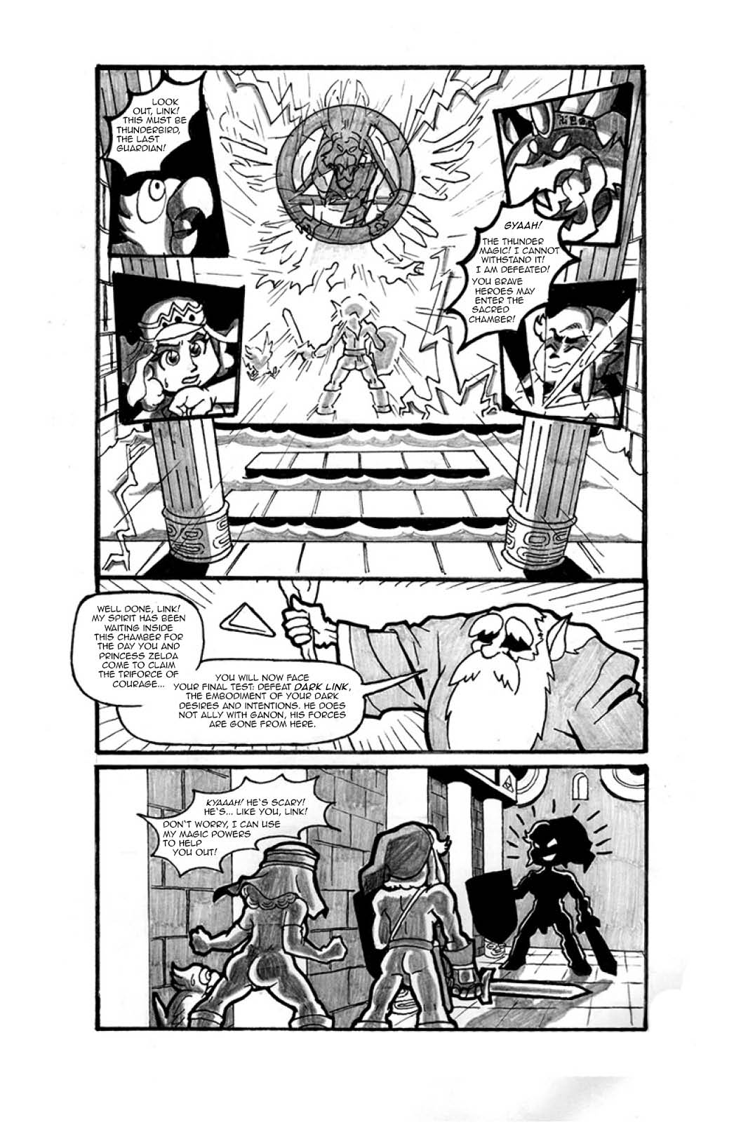 The Legend of Zelda II: The Naughty Adventure of Link page 9 full